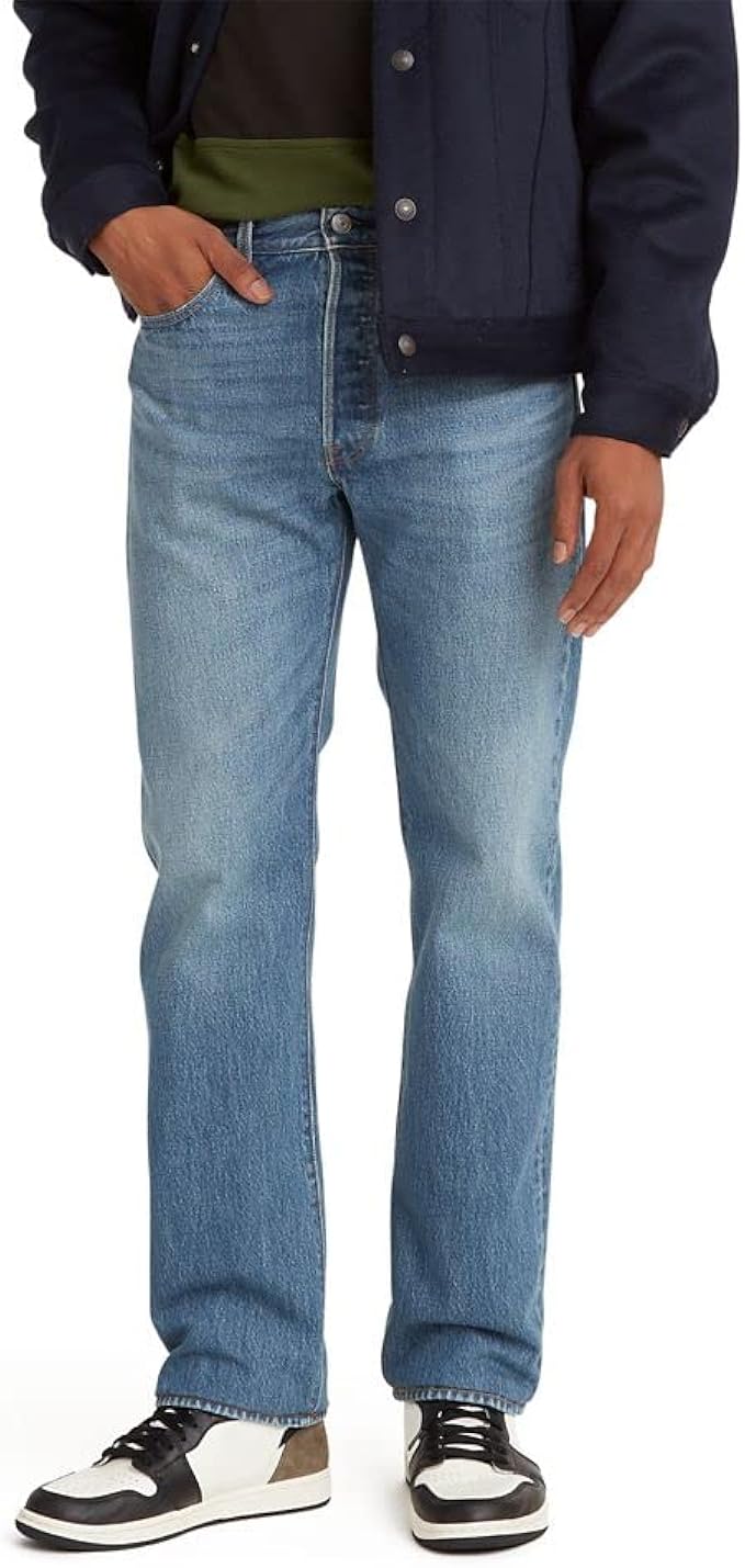 Levi's Men's 501 Original Fit Jeans - Timeless Style and Comfort