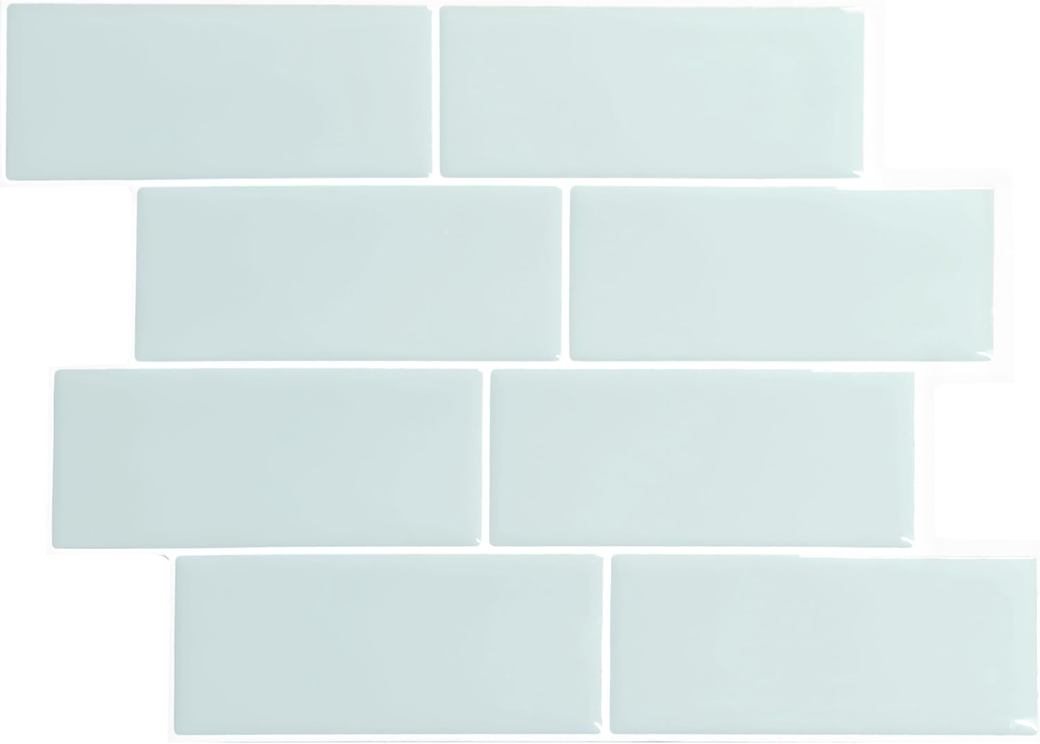 SMART TILES Peel and Stick Backsplash for Kitchen and Bathroom