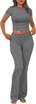 Trendy Queen Lounge Sets For Women 2 Piece Casual Y2K Outfits