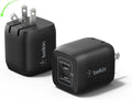 Belkin Dual USB C Charger Block 45W (2 Pack) - Dual Fast PD Charging
