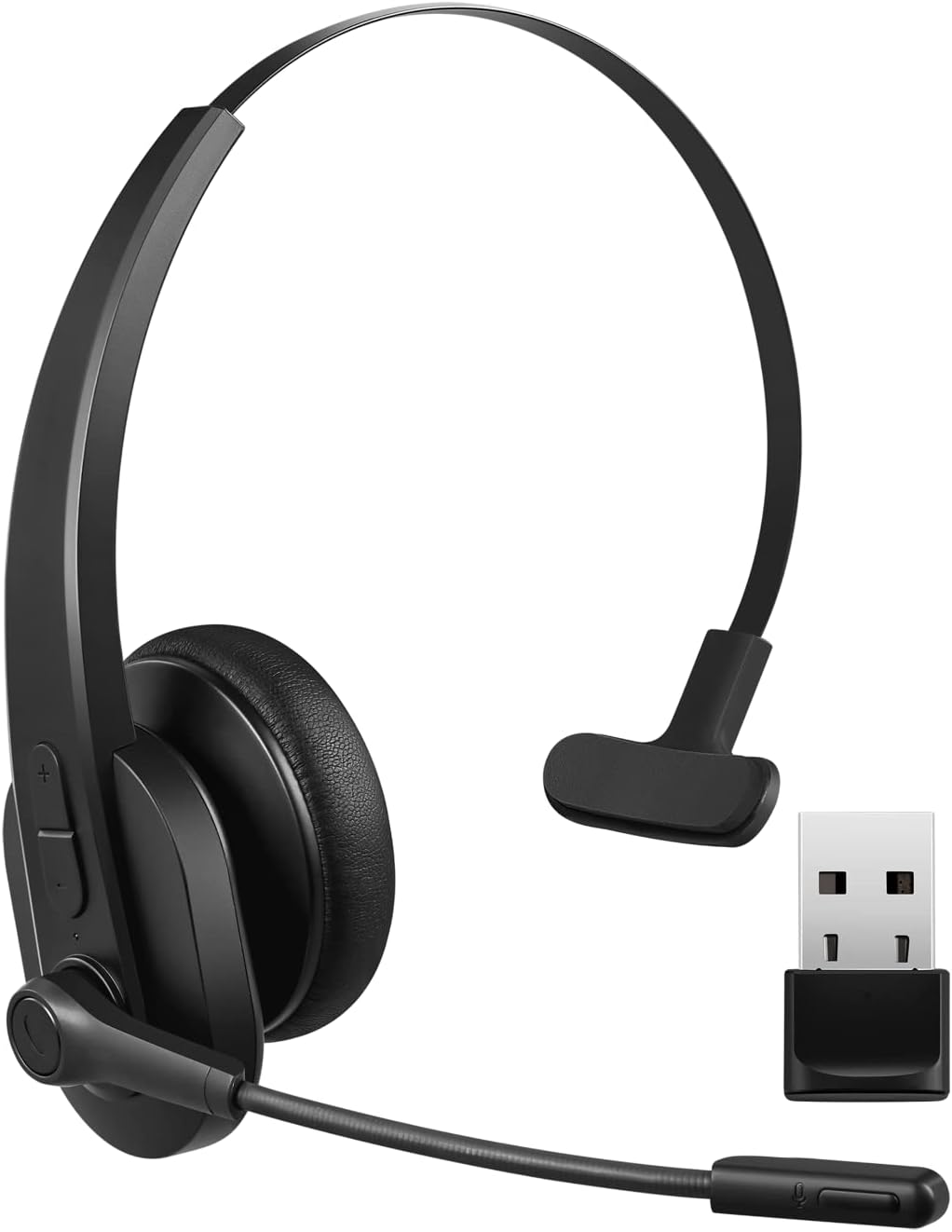 Bluetooth Trucker Headset with Noise Canceling for Clear Calls