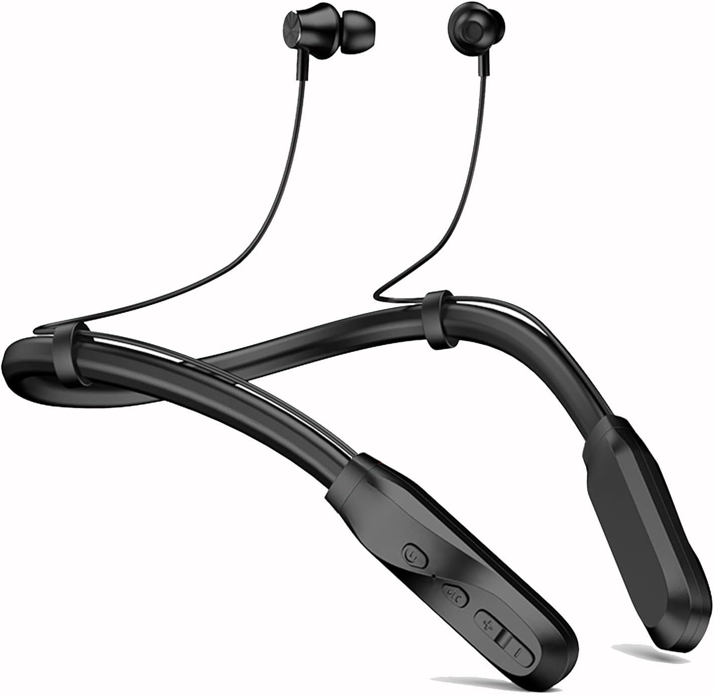 120HR Playback Wireless Neckband Headphones by Nepartak