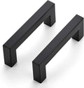 JOY DECOR 30 Pack Cabinet Handles Black 3 in Pulls - Modern Square