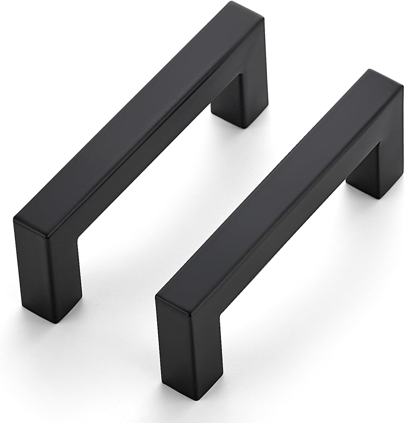 Black Cabinet Pulls - 30 Pack Stainless Steel Drawer Hardware