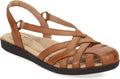 Earth Origins Nellie: Stylish Leather Ankle Strap Sandals for Comfort