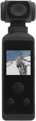 Pocket Action Camera 16MP 4K 30FPS - Compact Waterproof Camcorder