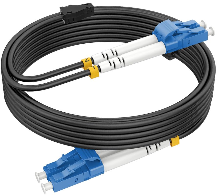 100ft Outdoor Fiber Optical Cable for High-Speed Data Transmission