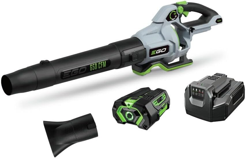 Powerful EGO 650CFM Blower Set - Battery & Charger Included