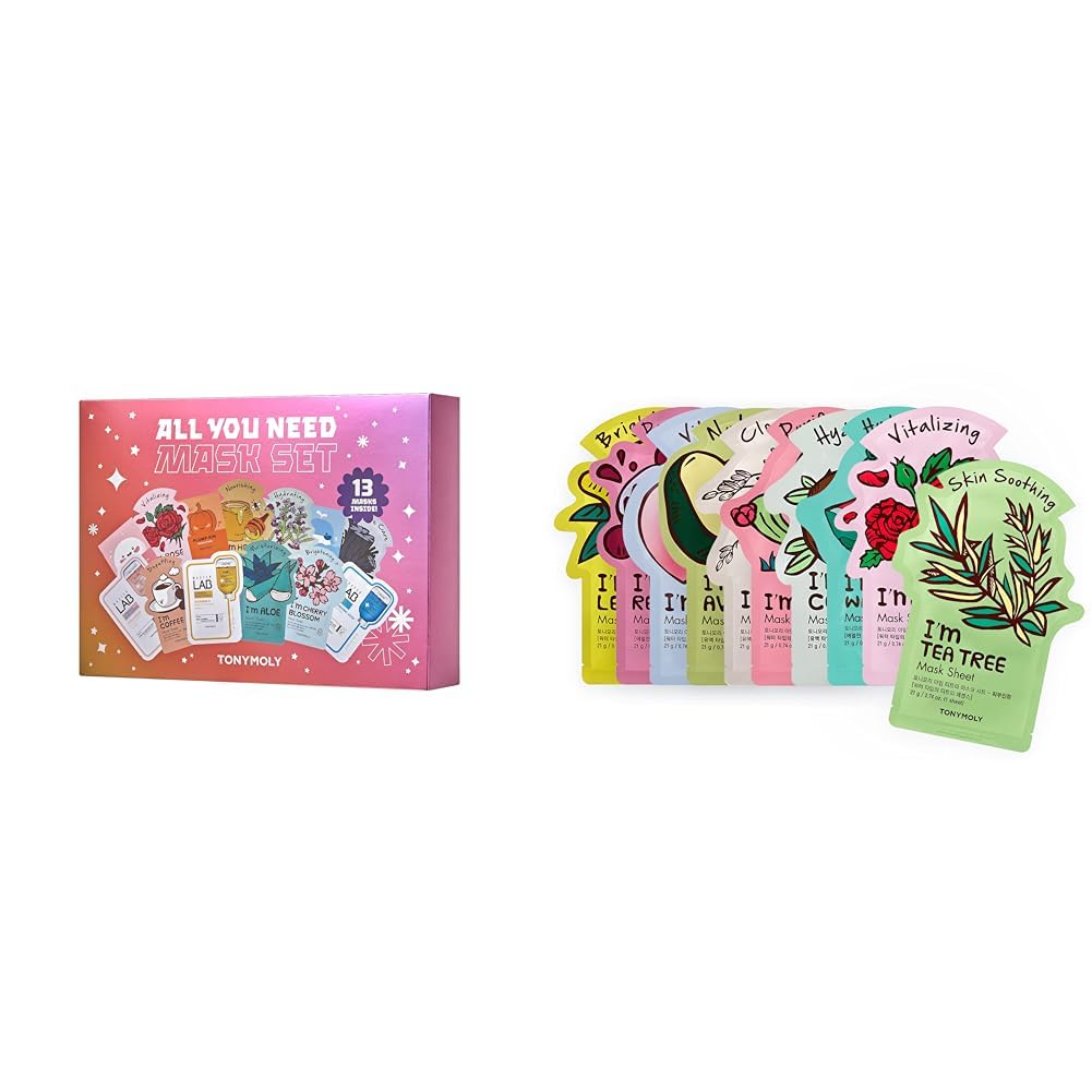 TONYMOLY All You Need Mask Set for Hydration and Brightening