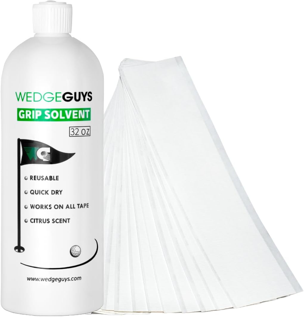 Wedge Guys Professional Golf Grip Tape Solvent for Easy Regripping