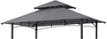 Gray Replacement Canopy Top for Model L-GG001PST-F - Grill Gazebo
