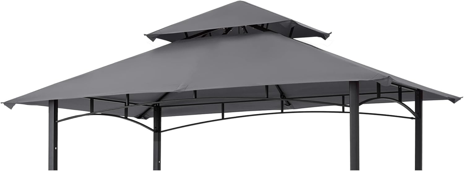 MASTERCANOPY Grill Gazebo Replacement Canopy Top for L-GG001PST-F