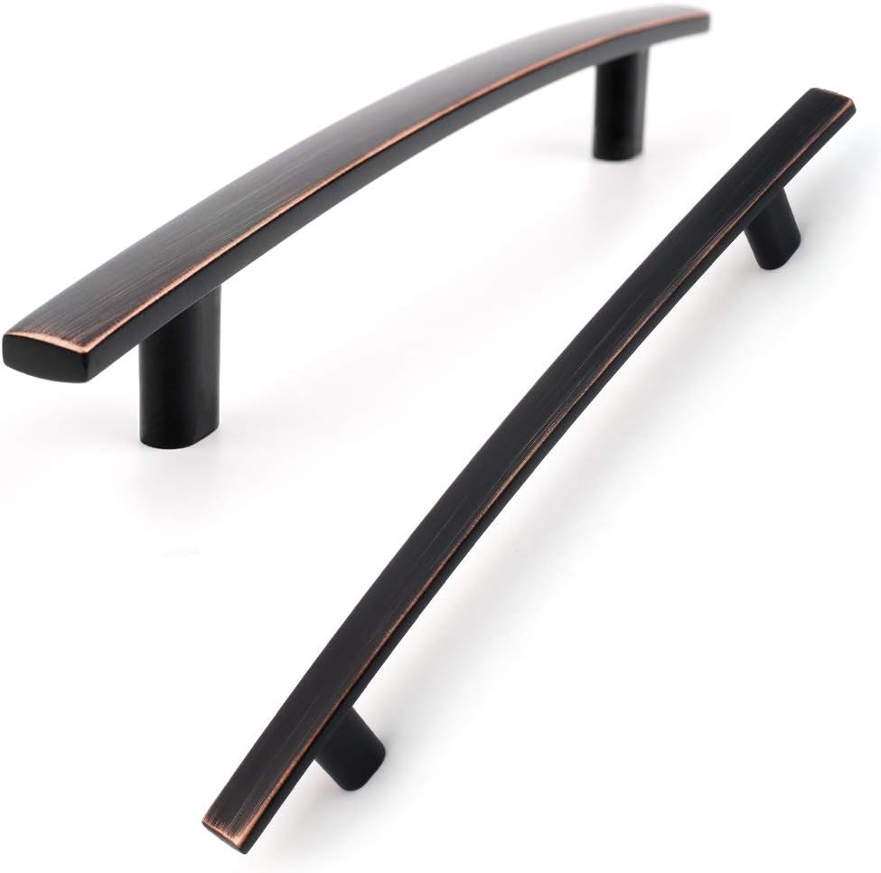 KOOFIZO 10 Pack 5 Inch Oil Rubbed Bronze Kitchen Cabinet Pulls