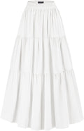 Scarlet Darkness womens Classic Maxi Skirt - Flowy Tiered Style