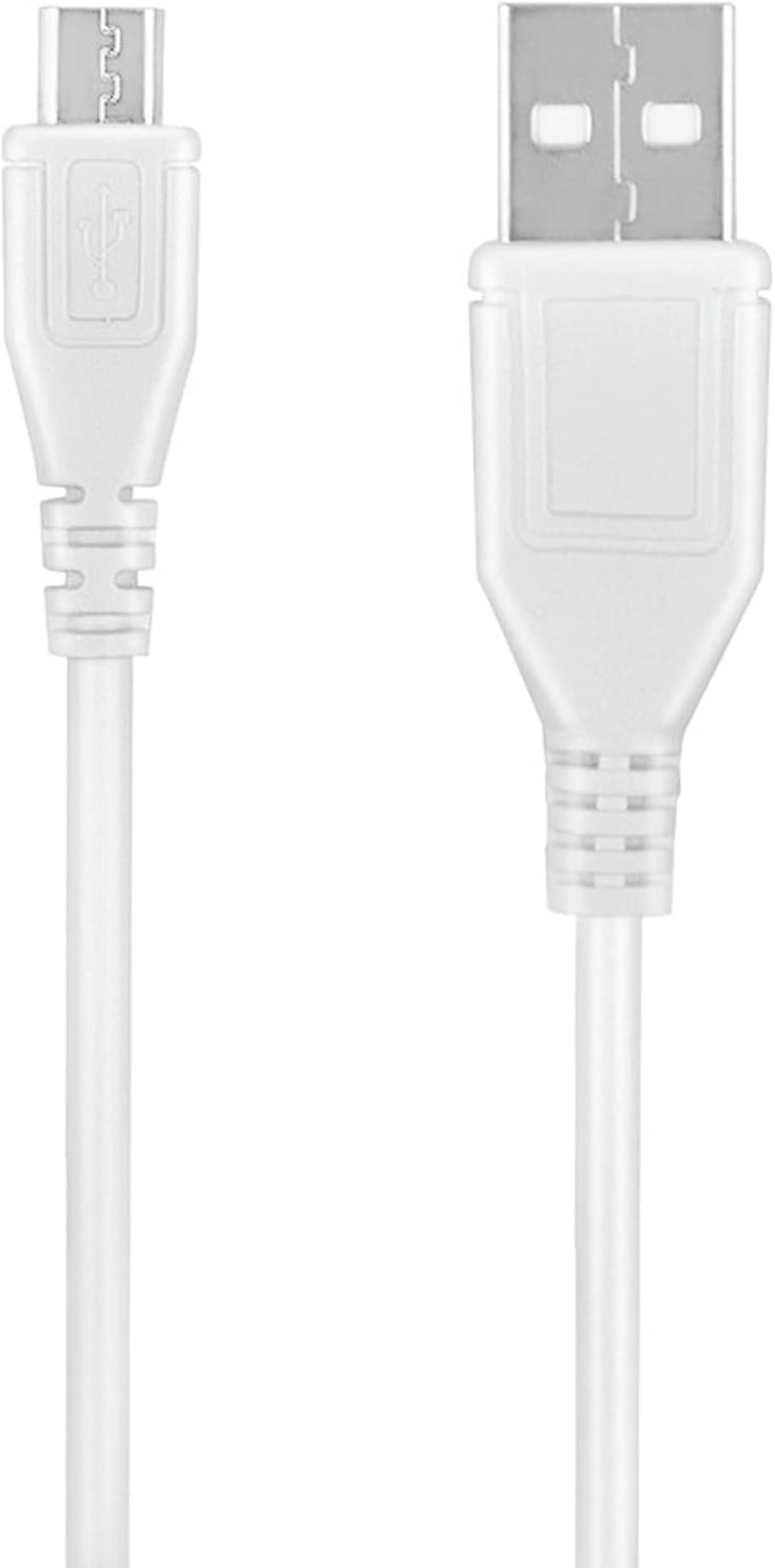 Fast Charging White Micro USB Cable for Jabra Elite 65t