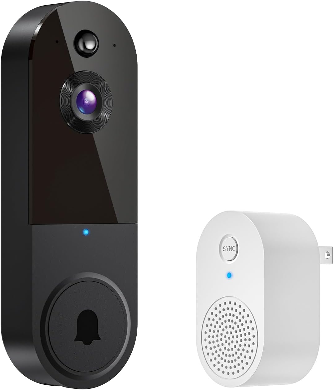 BoomChill 1080p Wireless Doorbell Camera: AI Human Detection & Night Vision