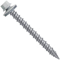 Metal ROOFING SCREWS 10 x 2 in Brite White Hex Head - Durable Roof
