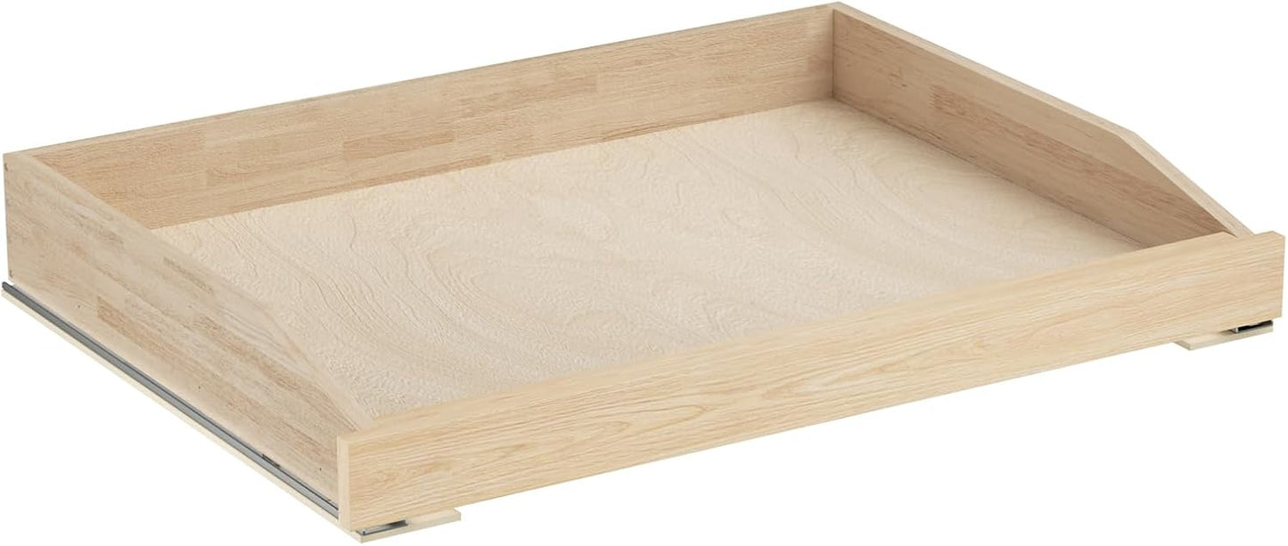 Pull Out Cabinet Organizer for Kitchen with Soft Close Feature