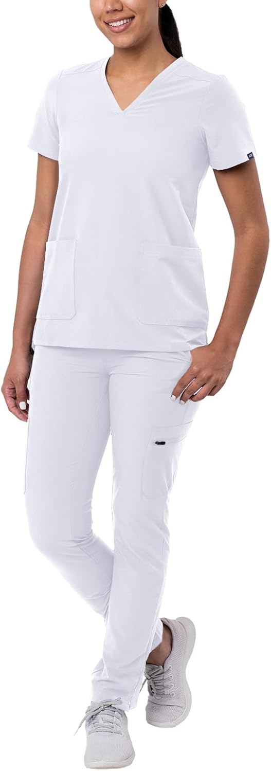 Adar Addition Go-Basic Scrub Set for Women - Stylish Comfort
