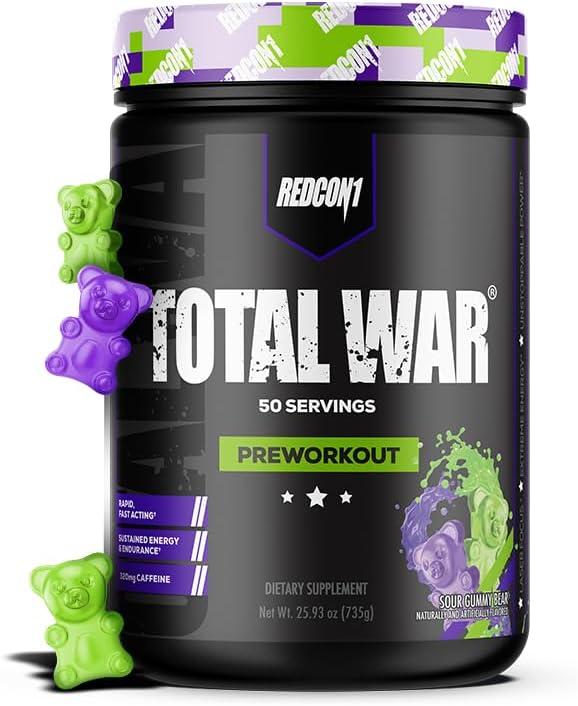 Total War Pre Workout Powder - Unstoppable Energy Boost