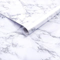 Arthome White Marble Contact Paper Peel and Stick Wallpaper - Easy DIY