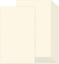 8.5 x 14 Ivory Cardstock 110lb Legal Size - Durable Cream Paper