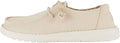 Chic Chambray Lace-Up Loafers for Women by Hey Dude