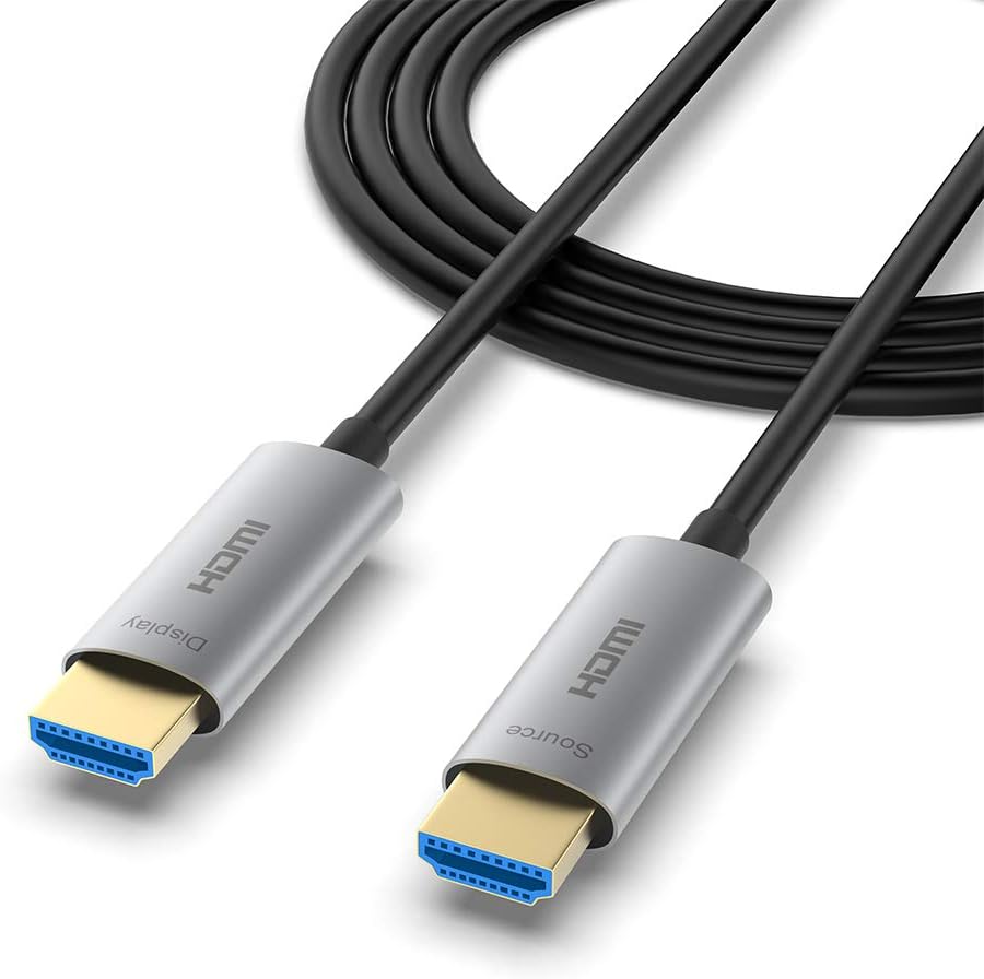Fiber Optic HDMI Cable 80ft for 4K@60Hz with HDR and Dolby Vision