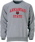 Barnesmith Crewneck Sweatshirt for College Heritage Logo - Soft Red