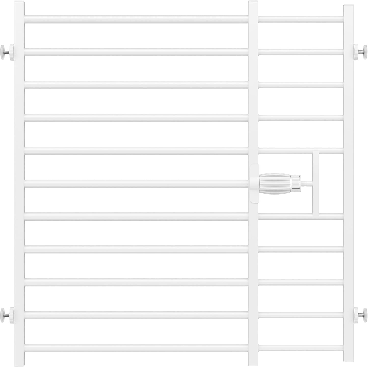 Malier Quick Setup Metal Baby Gate for Pets and Babies