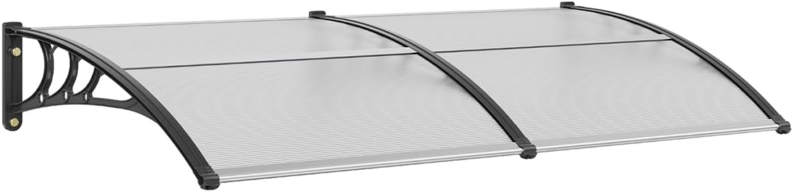 VEVOR Window Door Awning Canopy for Sun and Rain Protection