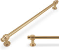 10 in Champagne Bronze Cabinet Handles 6 Pack - Solid Zinc Pulls