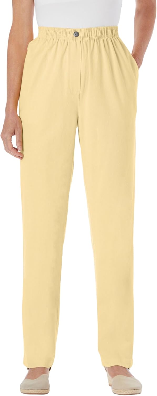 Comfortable Plus Size 7-Day Straight-Leg Denim Jeans for Women