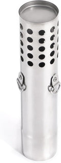 BiggerFire Stainless Chimney Cap - Rain Protection for Camping Stoves
