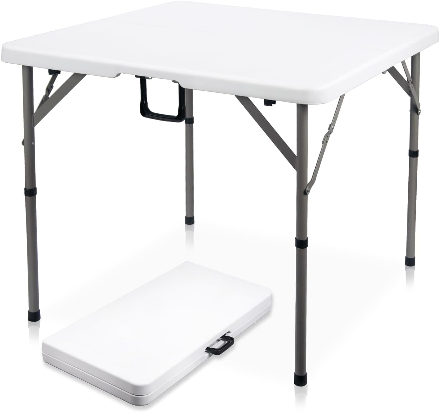 34 Inch Square Folding Card Table for Indoor and Outdoor Use