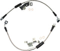 TRQ Stainless Steel Performance Front Brake Hose for 2007-2020 Models