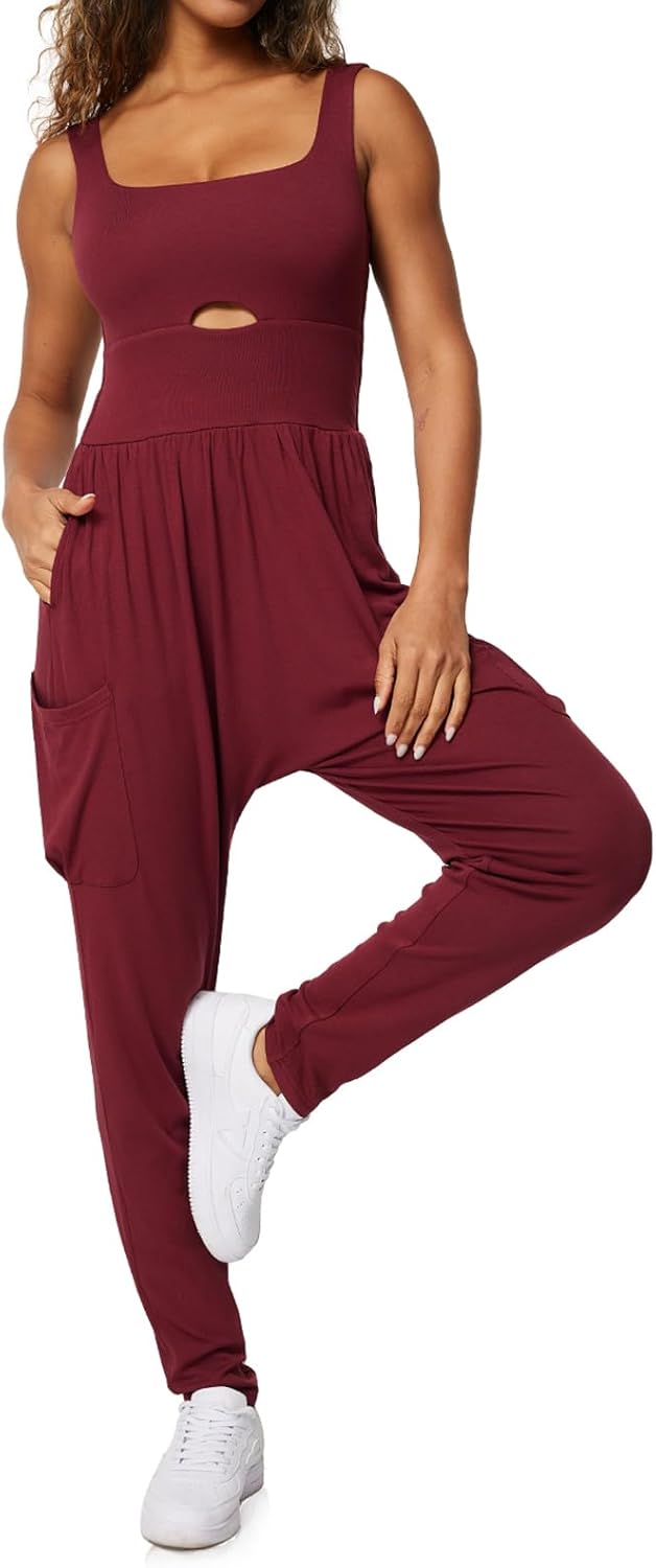 Casei Jumpsuits for Women: Casual Summer Rompers with Pockets