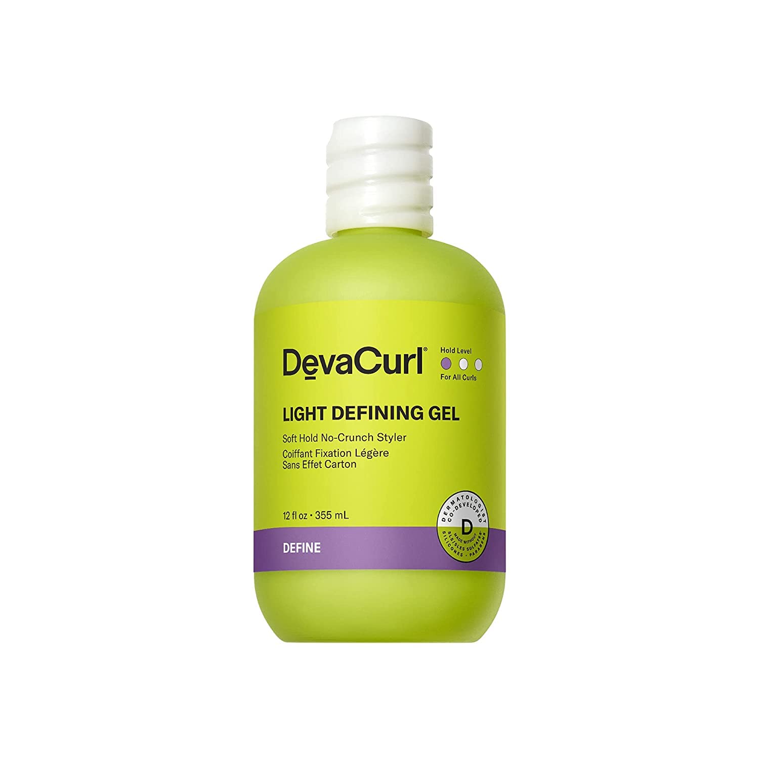 DevaCurl Light Defining Gel for Soft Hold and Natural Texture