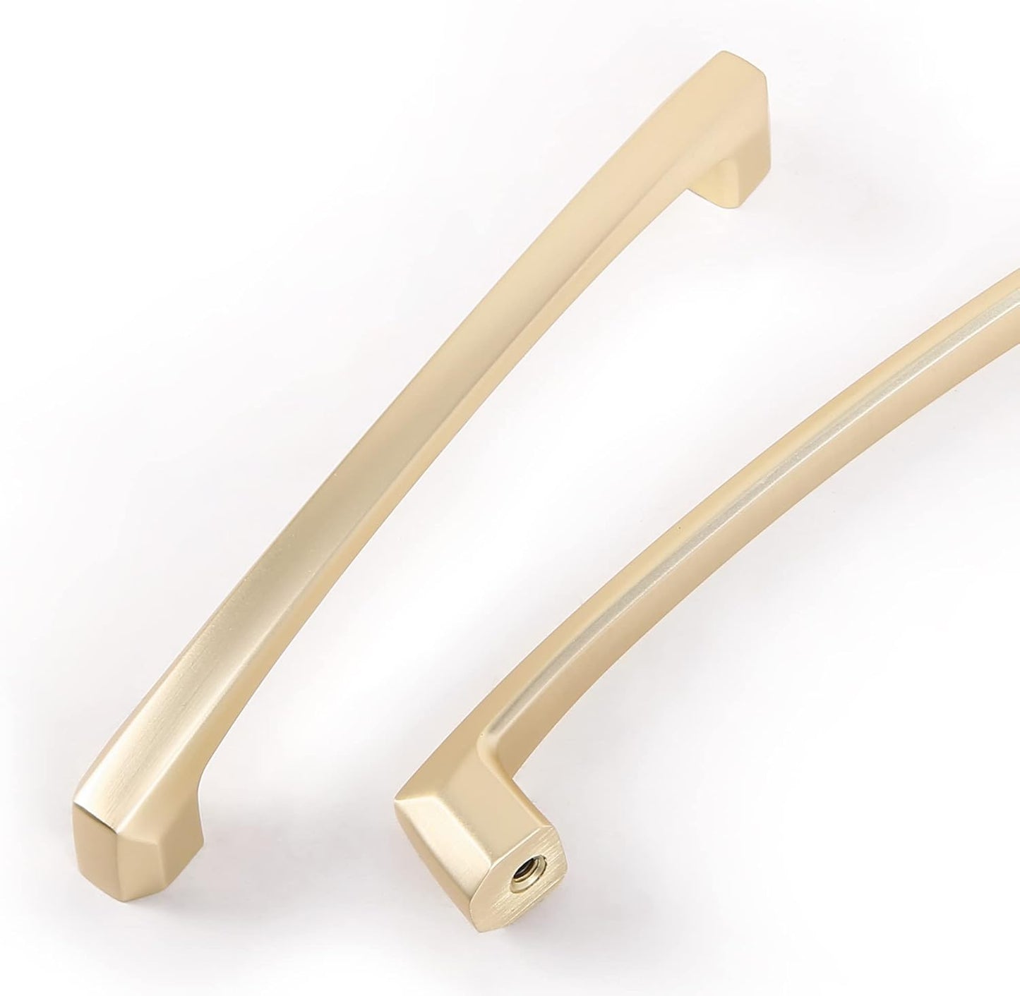 Brushed Brass Kitchen Cabinet Handles for Elegant Home Decor