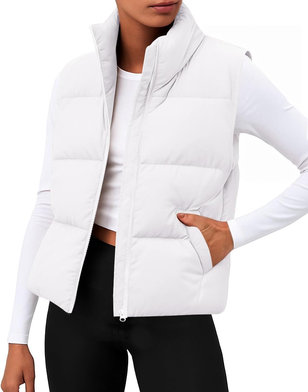 Lightweight Women Puffer Vest for Stylish Winter Warmth