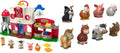 Little People Caring for Animals Farm Figure Set - Toddler Farm