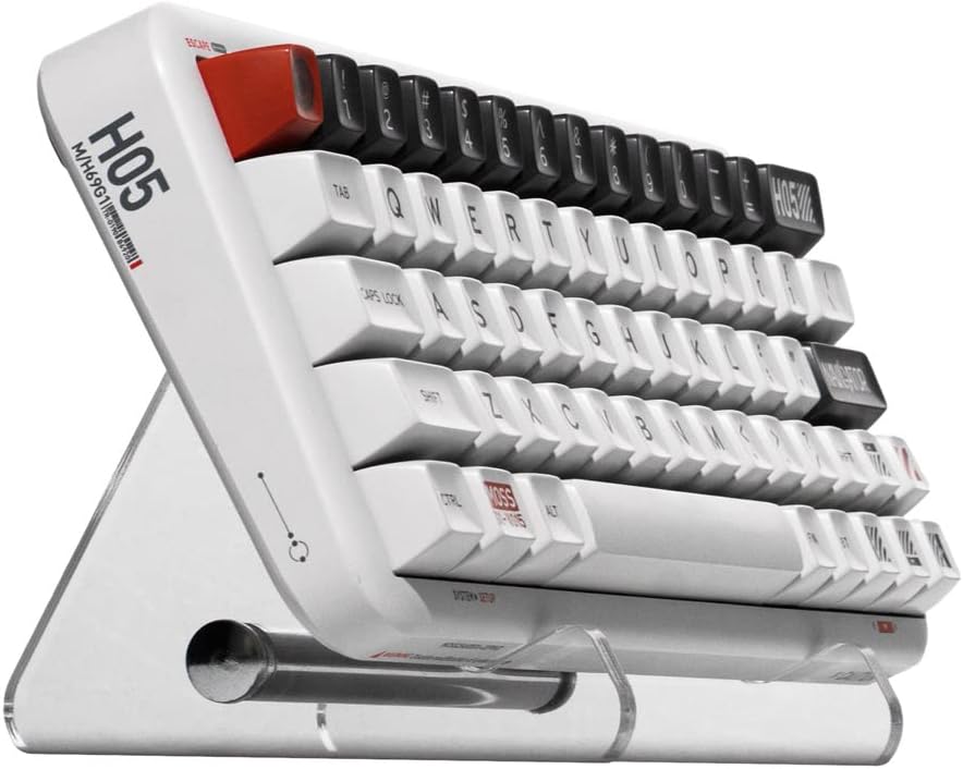 Sumgsn White Acrylic Keyboard Organizer