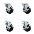 Avantco Replacement Caster Set - Fits Select Refrigeration Units