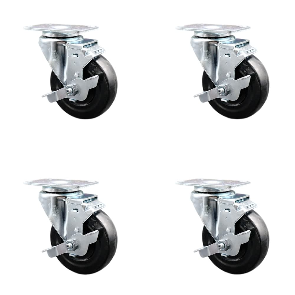 Avantco Replacement Caster Set for Refrigeration Equipment