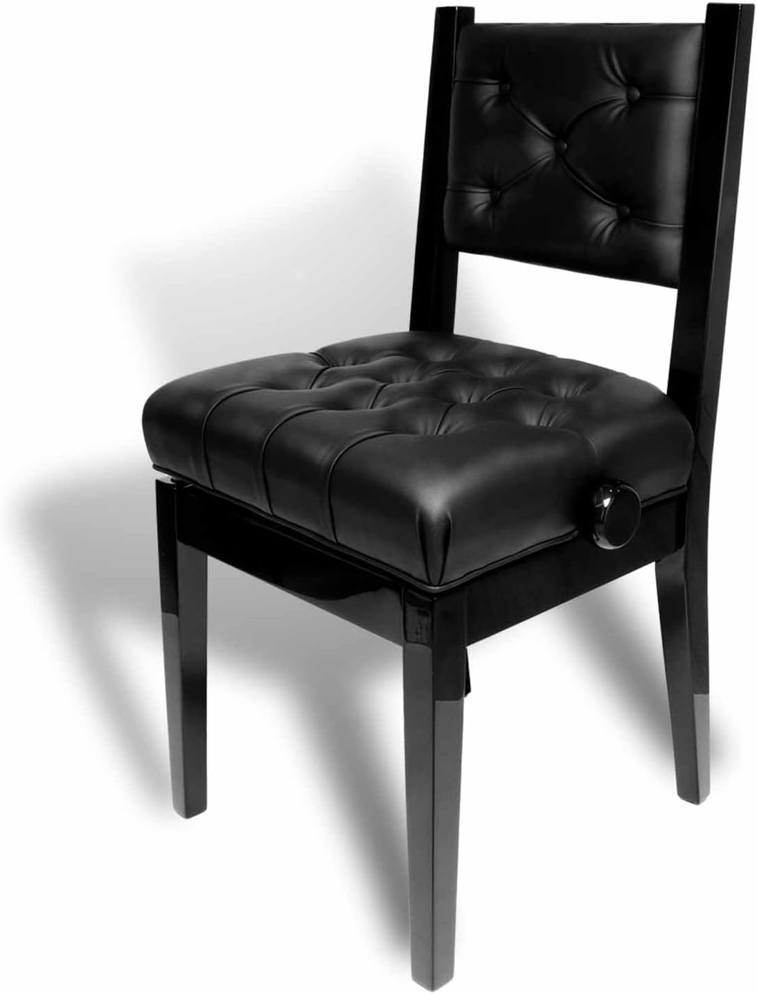 Adjustable Piano Chair Bench with Back Support for Comfort