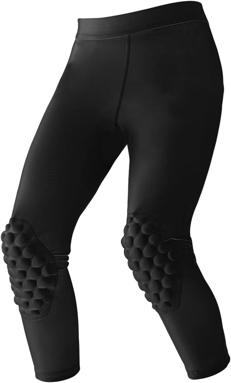Topeter Youth Basketball Compression 3/4 Leggings