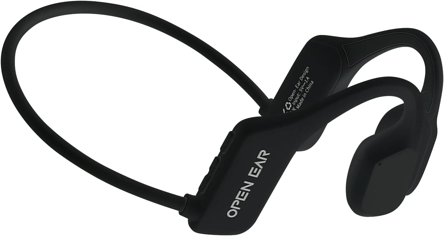 Crorowa Waterproof Bone Conduction Headphones: Pain-Free, Lightweight & Safe
