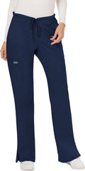Cherokee Women Scrubs Pant Workwear Revolution Mid Rise Moderate