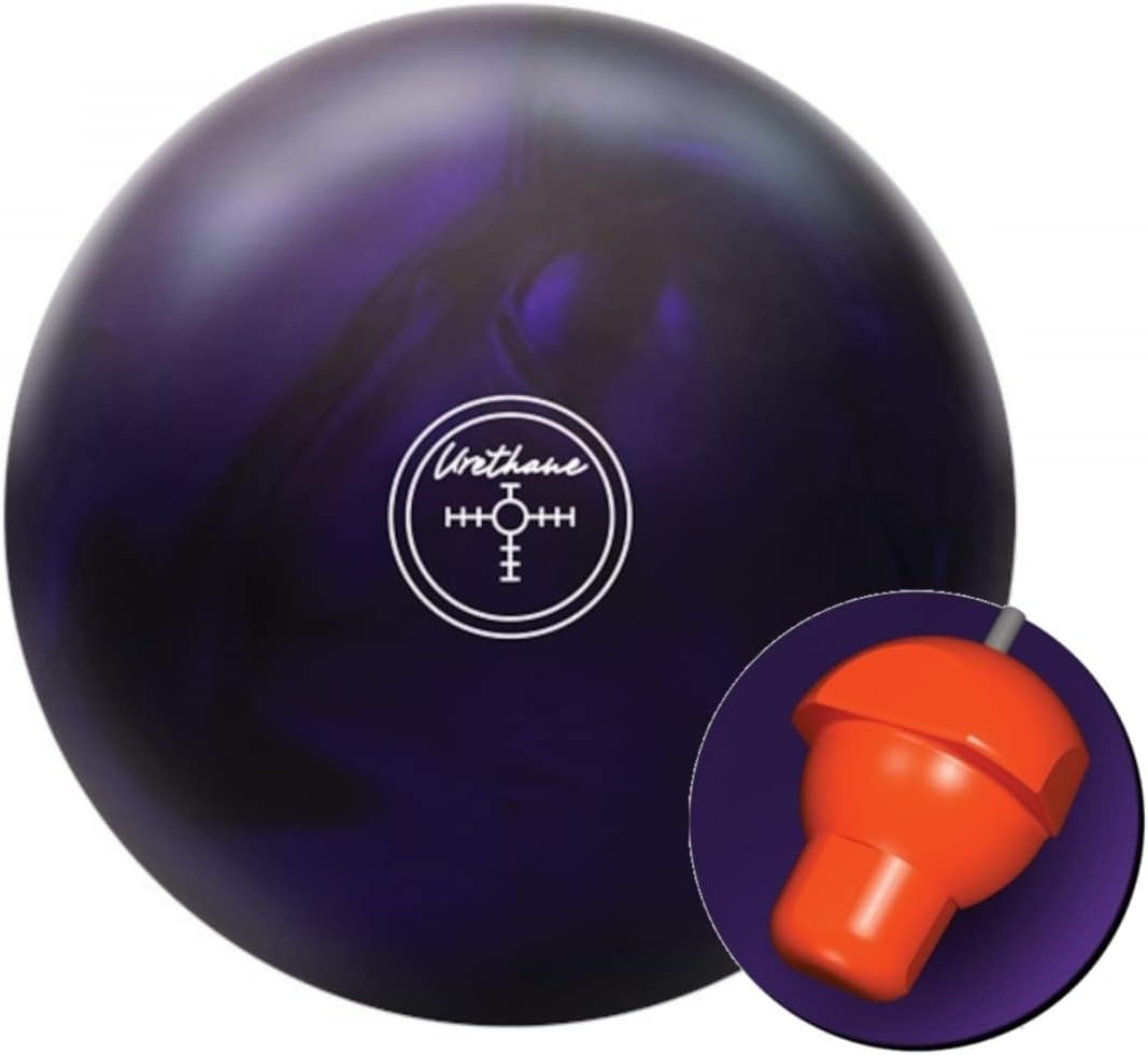 Hammer Purple Pearl Urethane Bowling Ball for Smooth Performance
