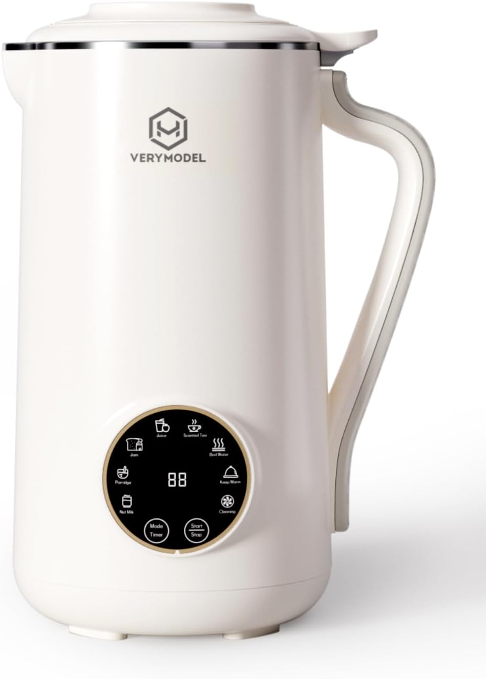 Verymodel 10-Blade Nut Milk Maker - Homemade Plant-Based Milk